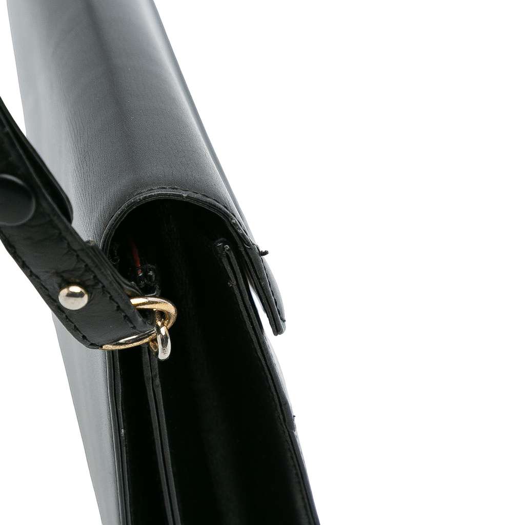 Saint Laurent Leather Handbag - Image 10