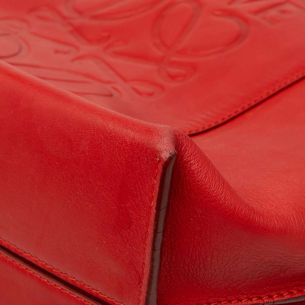 Loewe Leather Anagram Shopper Tote - Detail 2