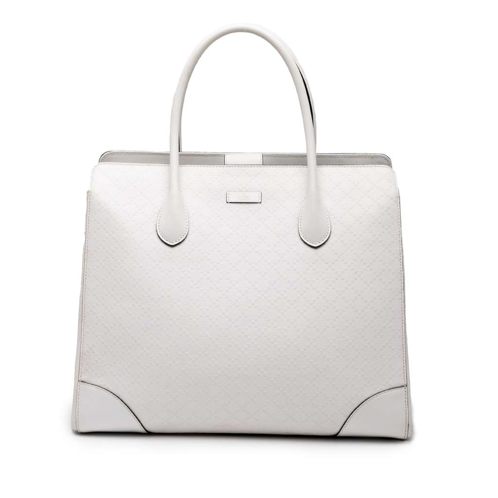 Gucci Diamante Bright Leather Tote