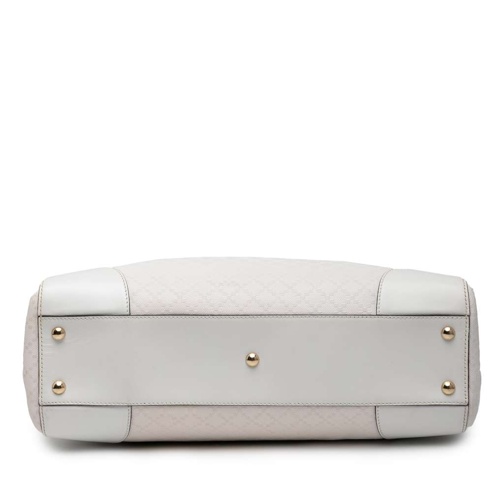 Gucci Diamante Bright Leather Tote - Image 6