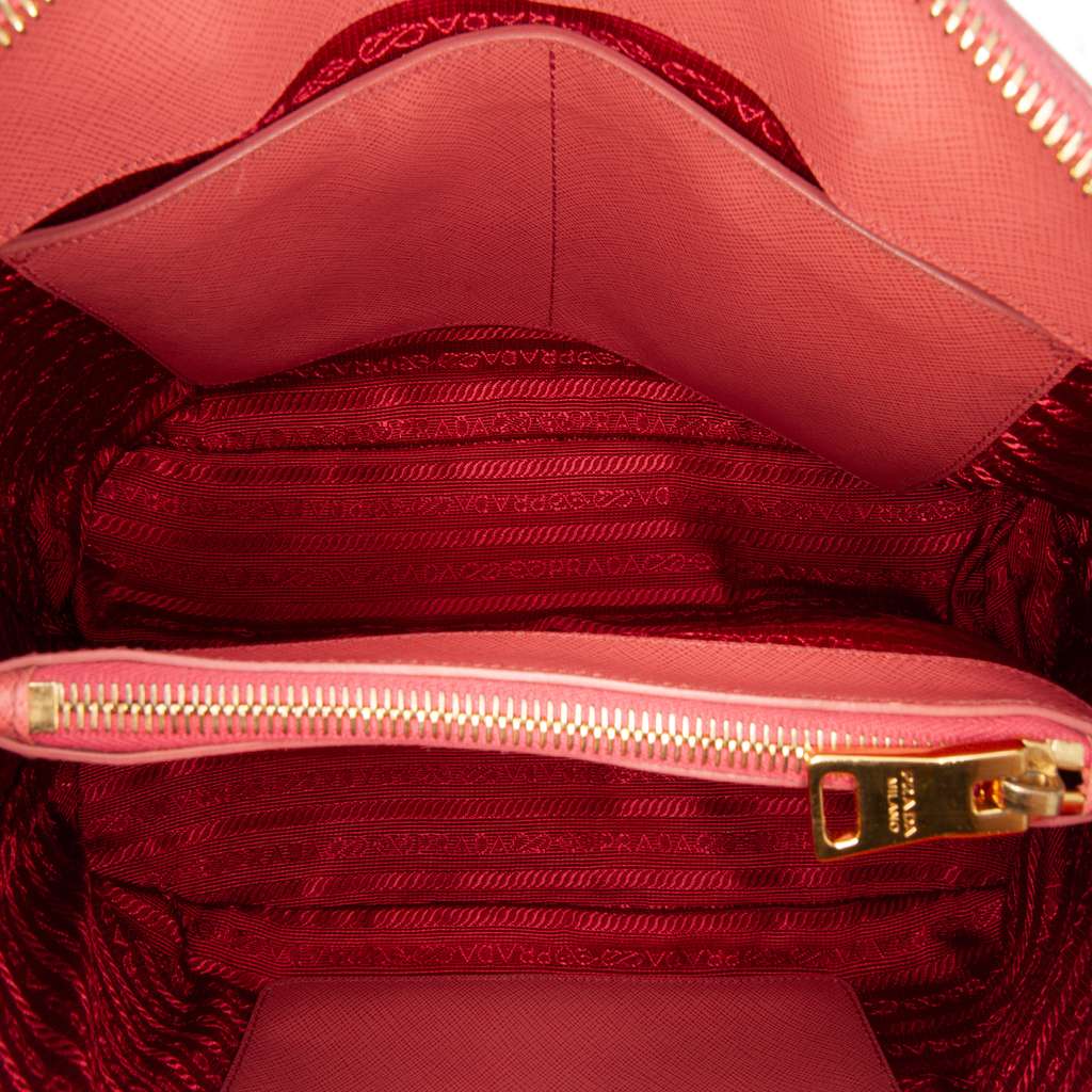 Prada Medium Saffiano Lux Promenade Satchel - 4