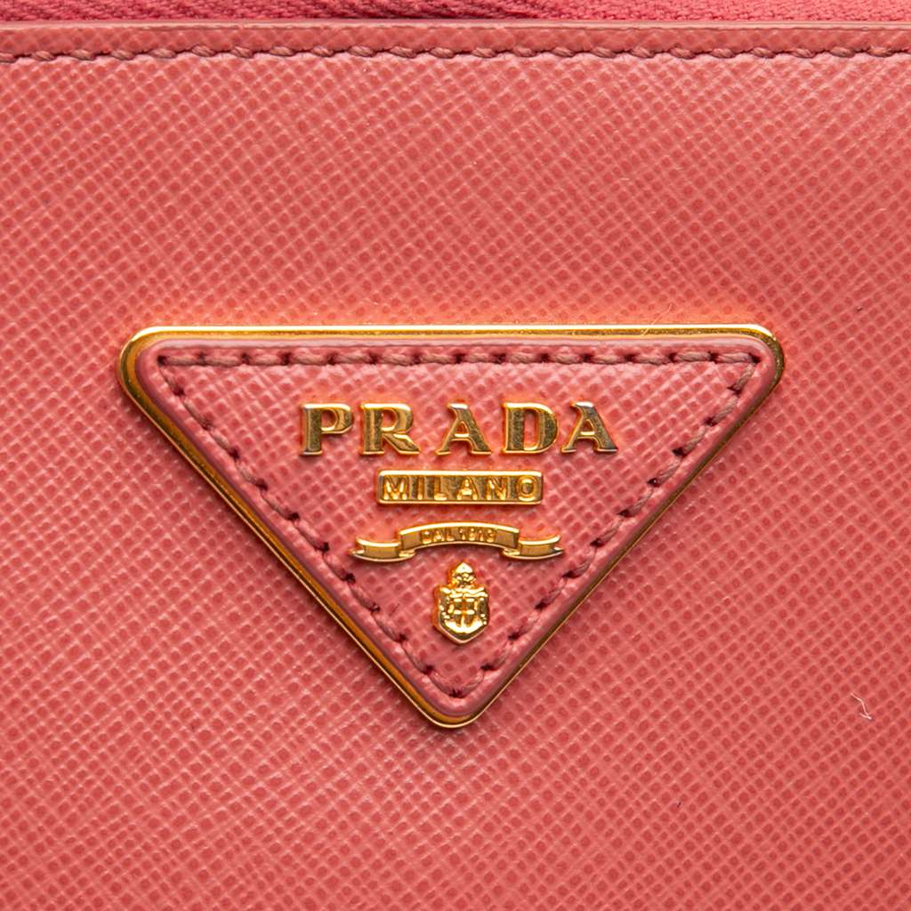 Prada Medium Saffiano Lux Promenade Satchel - Side view