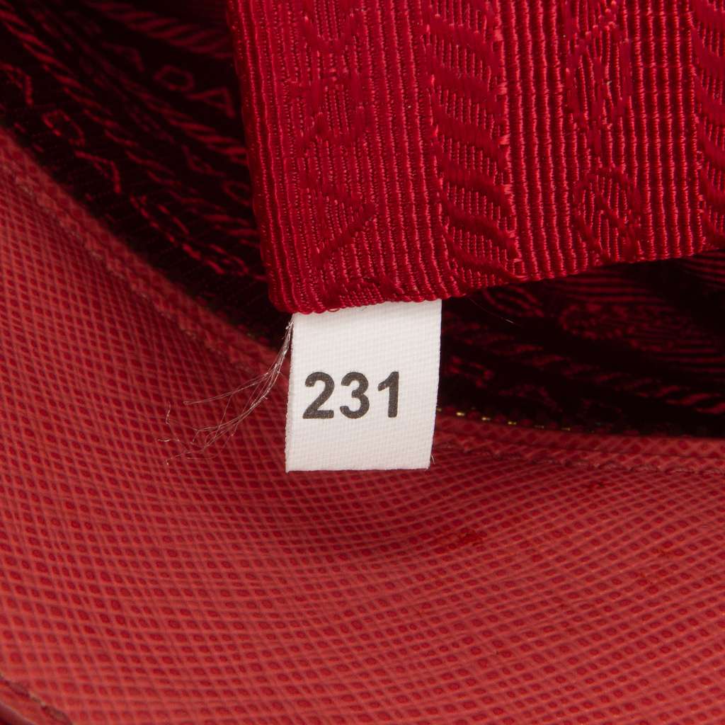 Prada Medium Saffiano Lux Promenade Satchel - Detail 1