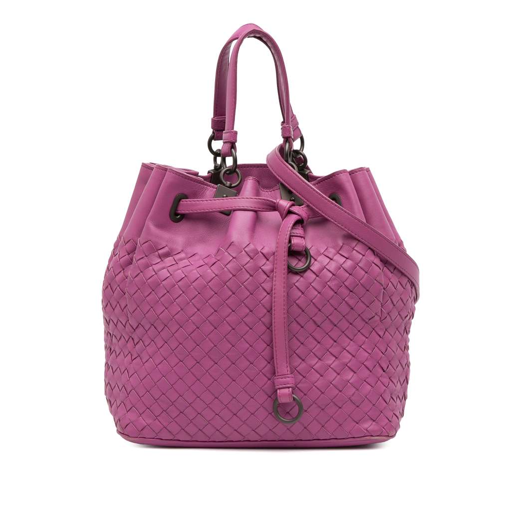 Bottega Veneta Nappa Intrecciato Bucket Bag