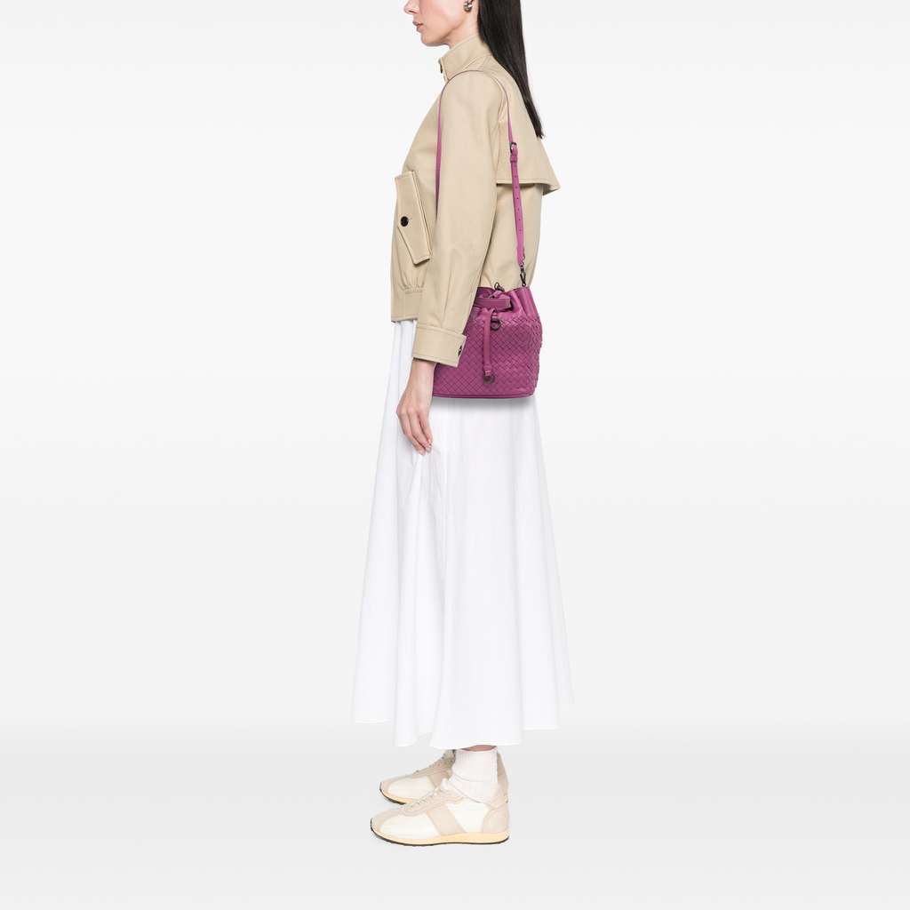 Bottega Veneta Nappa Intrecciato Bucket Bag - Image 11
