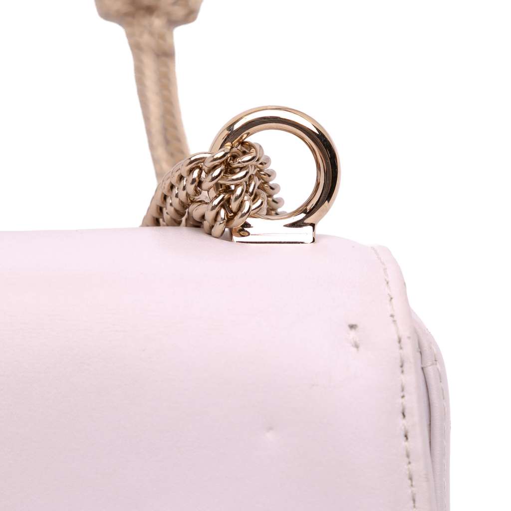 Valentino Small Leather VLTN Chain Crossbody - Image 11