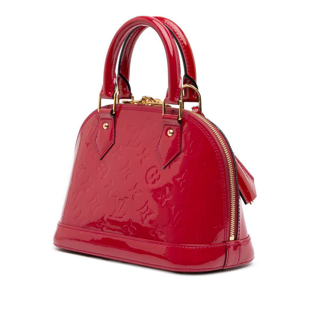 Louis Vuitton Monogram Vernis Alma BB - Back view