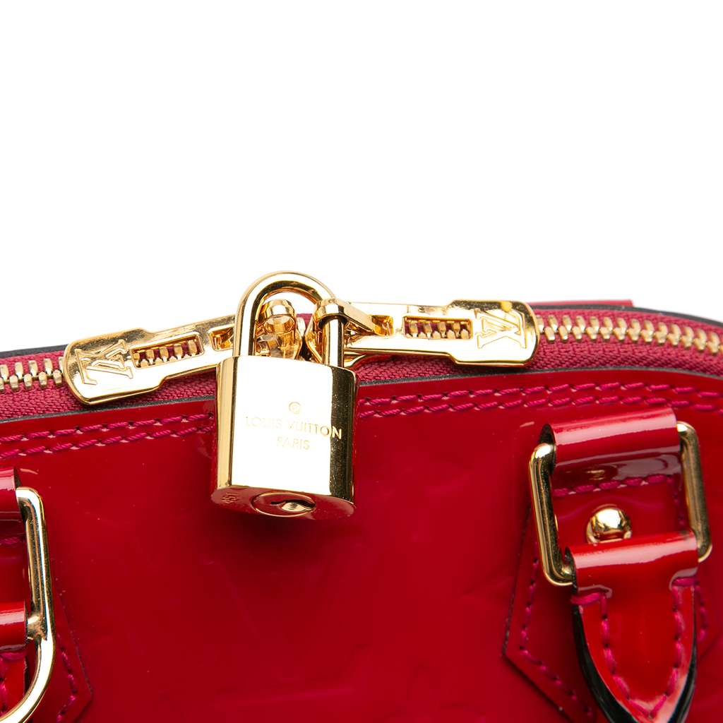 Louis Vuitton Monogram Vernis Alma BB - Image 10