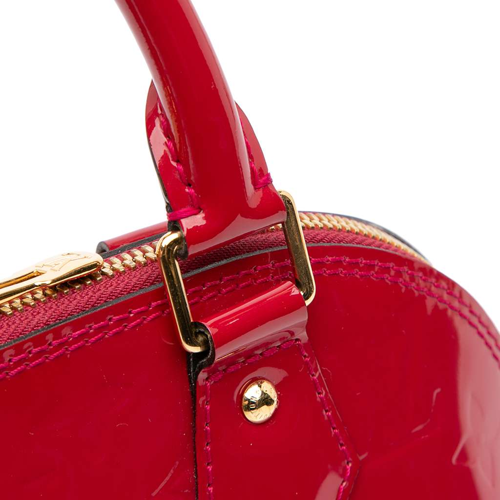 Louis Vuitton Monogram Vernis Alma BB - Image 11