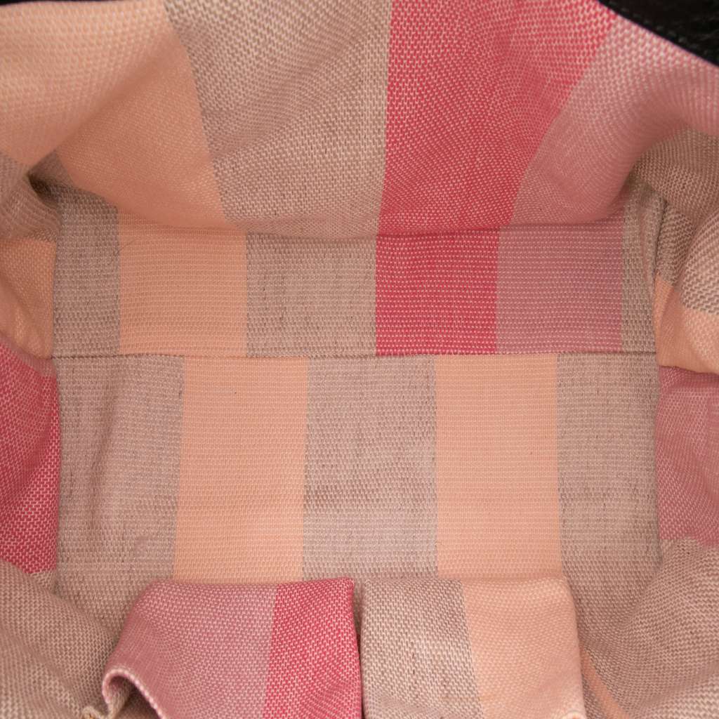 Gucci Medium Leather Bamboo Daily Satchel - 4