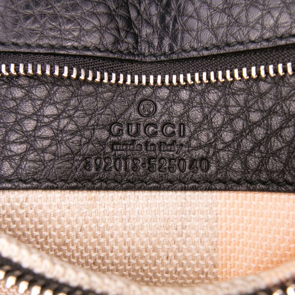 Gucci Medium Leather Bamboo Daily Satchel - Side view