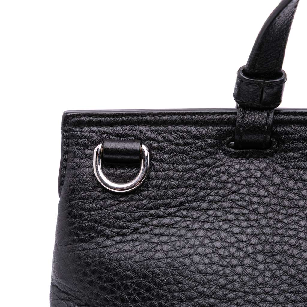 Gucci Medium Leather Bamboo Daily Satchel - Detail 2