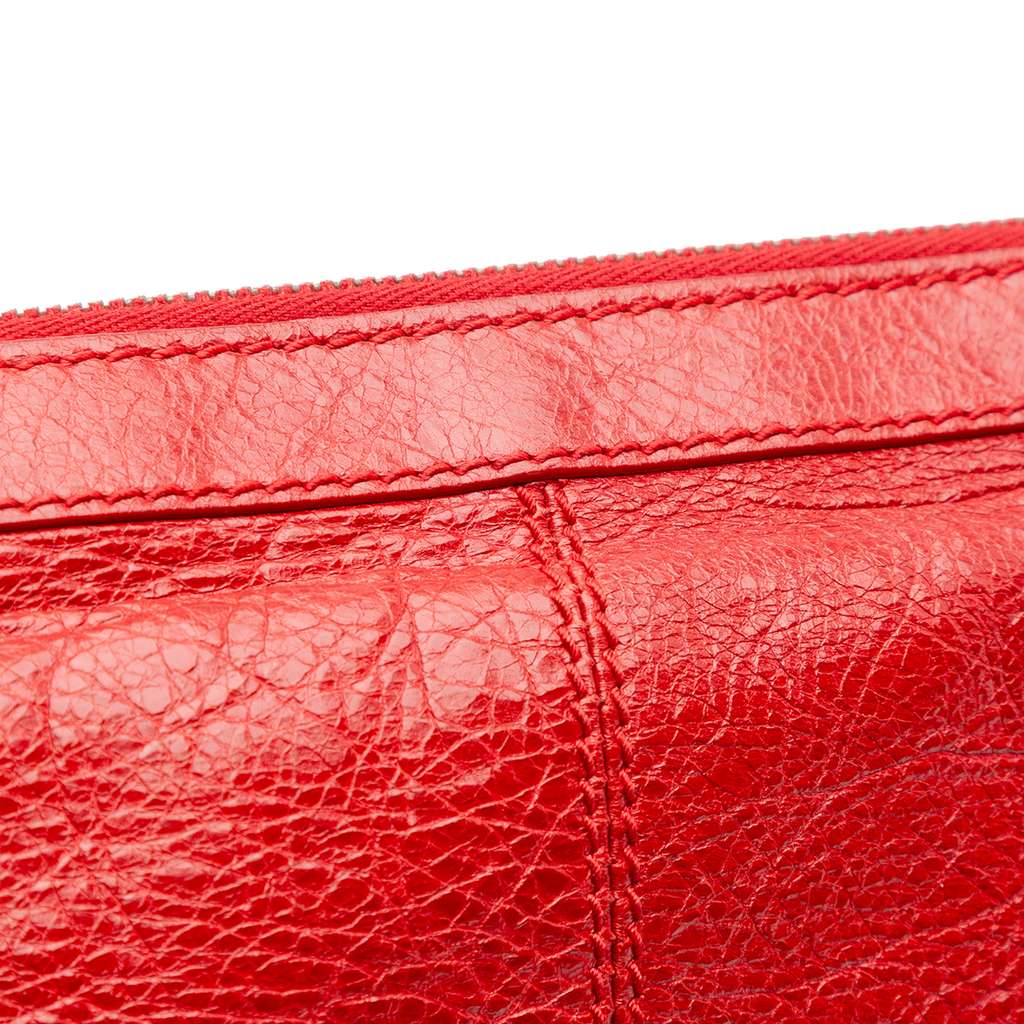 Balenciaga Lambskin Motocross Classic Clip L Clutch - Image 14