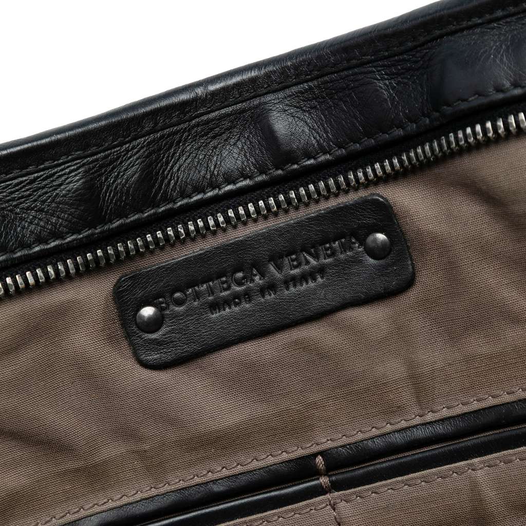 Bottega Veneta Nappa Intrecciato Business Bag - Side view