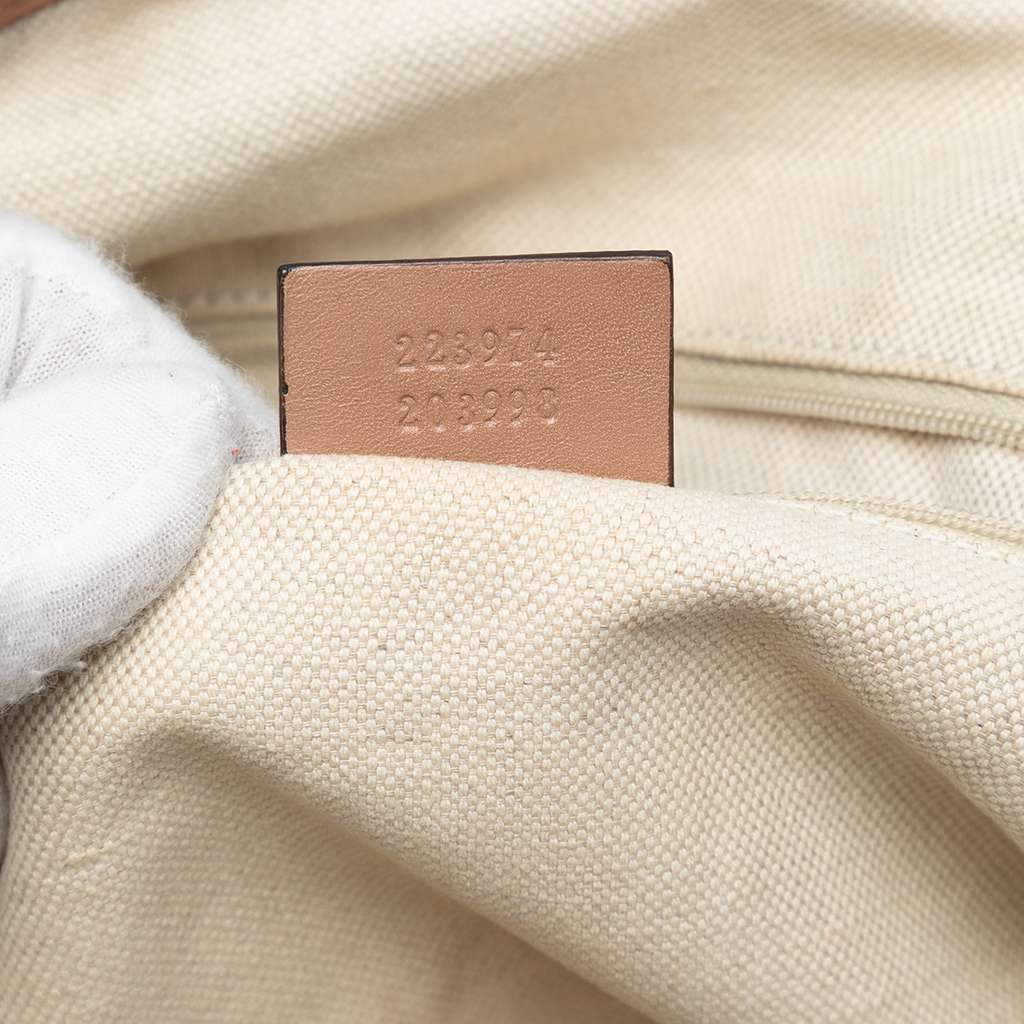 Gucci Diamante Canvas Sukey Satchel - Detail 1