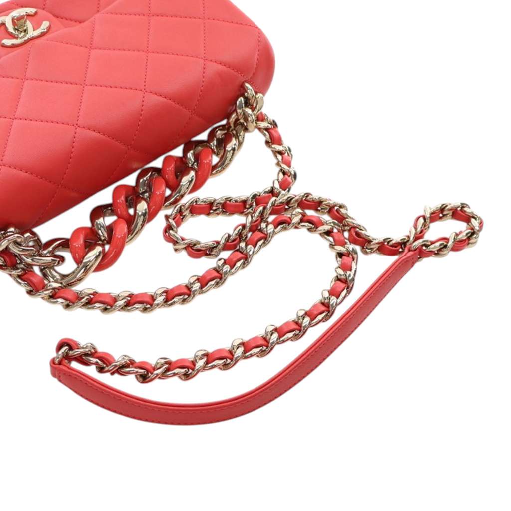 Chanel Small Lambskin Elegant Chain Single Flap - Image 13