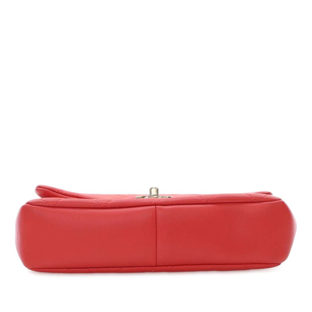 Chanel Small Lambskin Elegant Chain Single Flap - 4