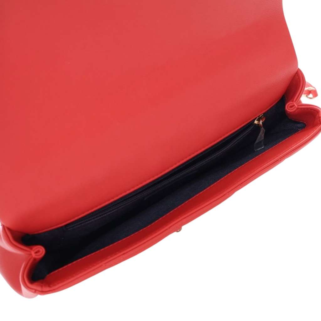 Chanel Small Lambskin Elegant Chain Single Flap - Side view