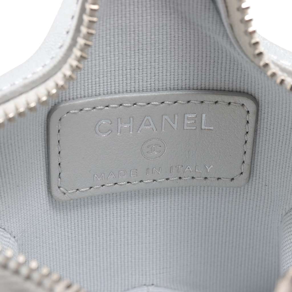Chanel Metallic Lambskin Walk Of Fame Star Clip On Coin Purse - 4