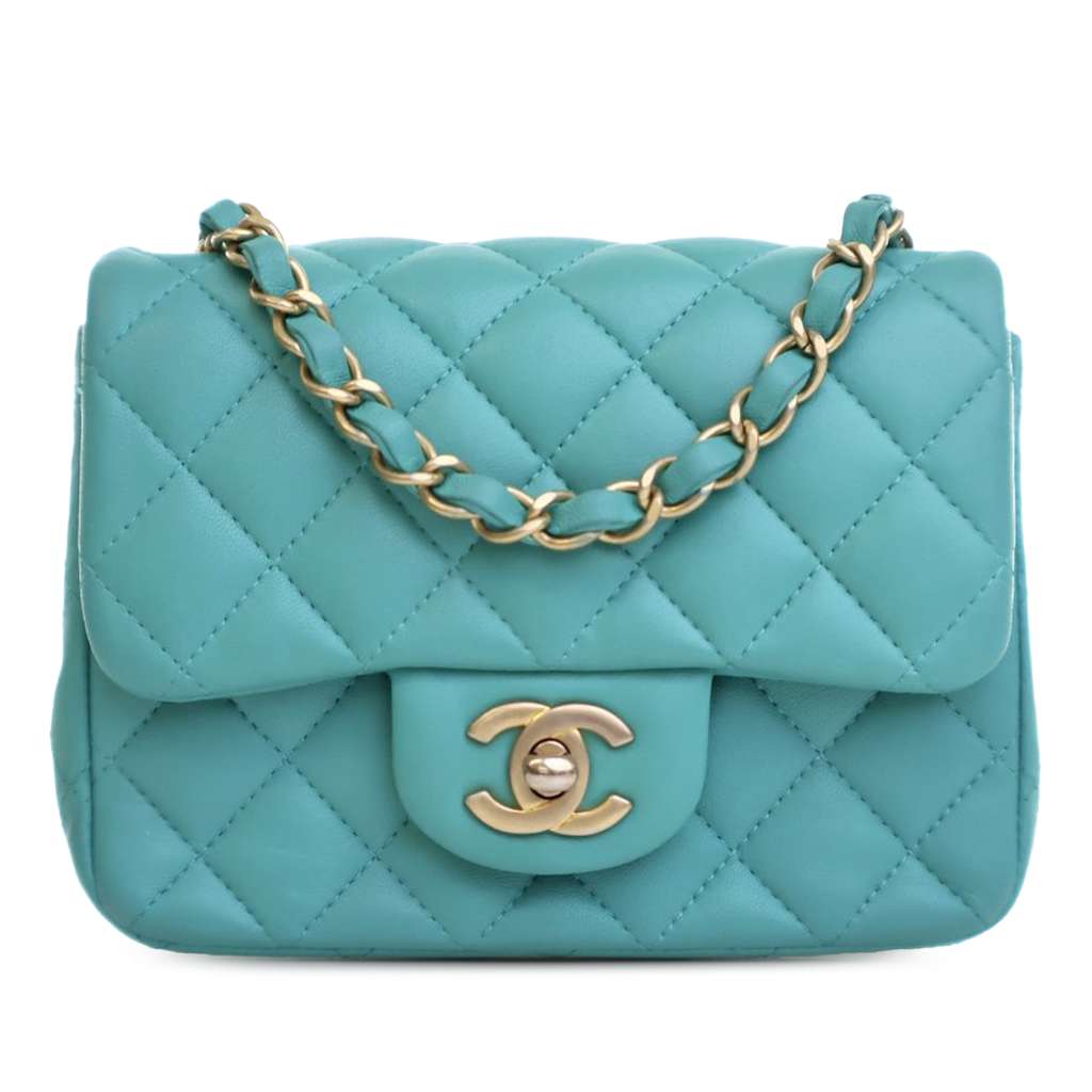 Chanel Mini Square Classic Lambskin Single Flap