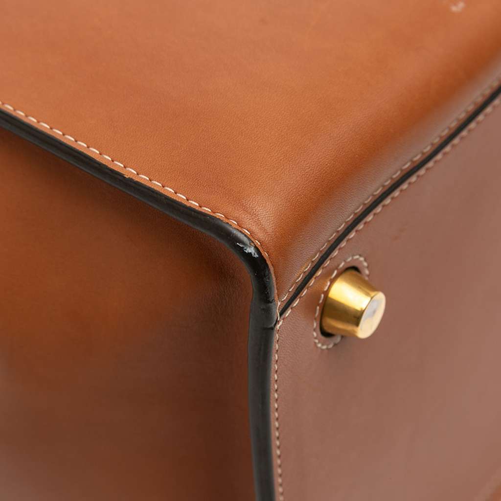 Celine Small Smooth Calfskin Ring Handbag - Image 11