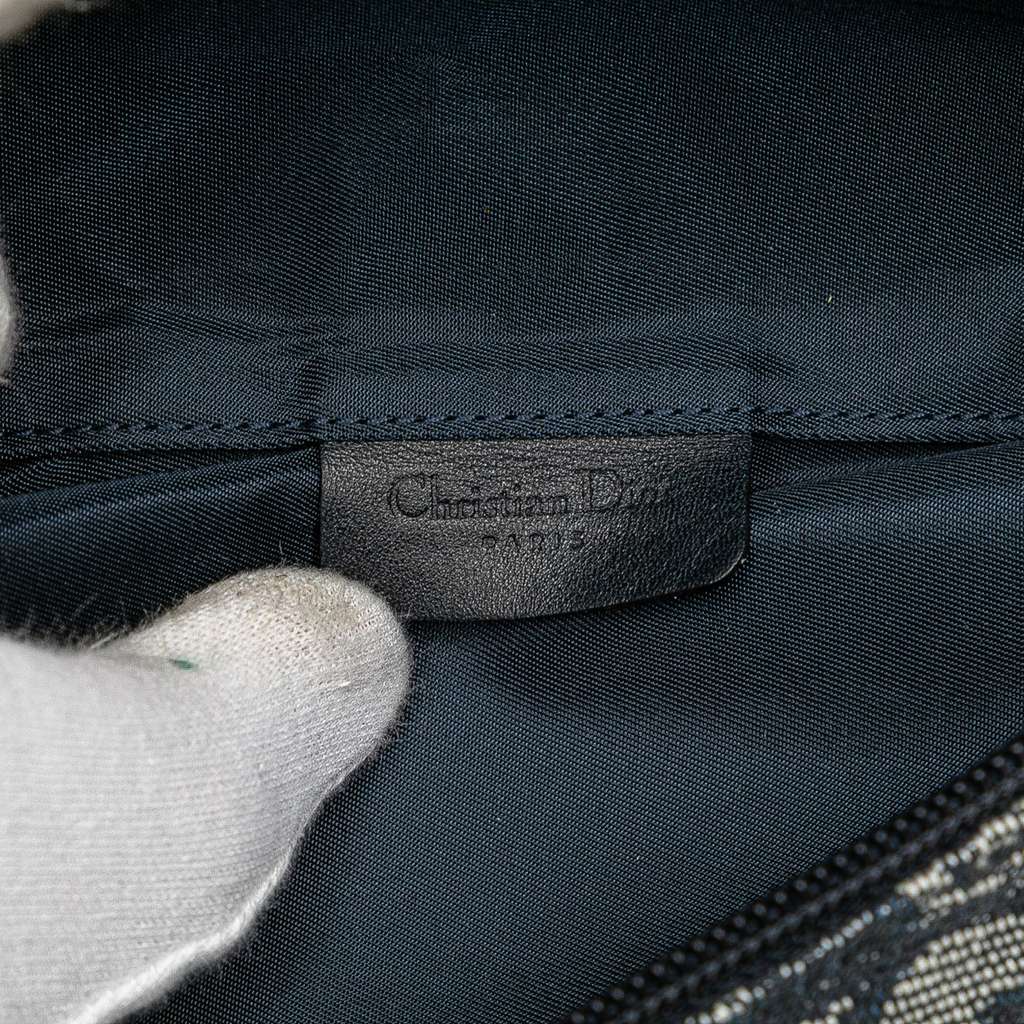 Dior Diorissimo Canvas Saddle Pouch - Detail 1