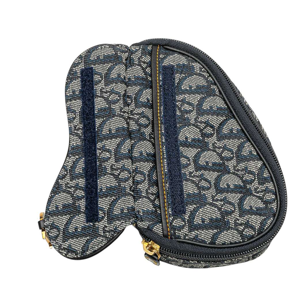 Dior Diorissimo Canvas Saddle Pouch - Detail 2
