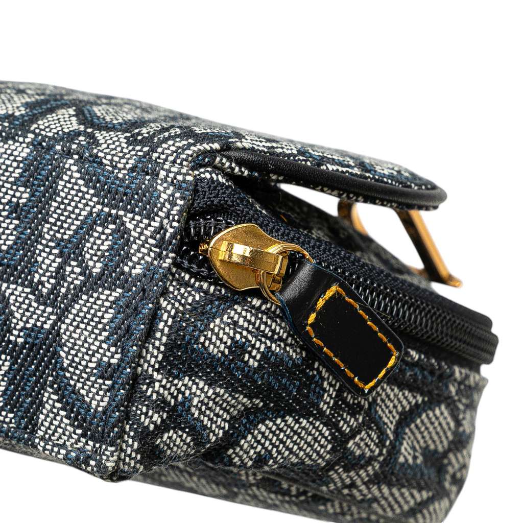 Dior Diorissimo Canvas Saddle Pouch - Image 12