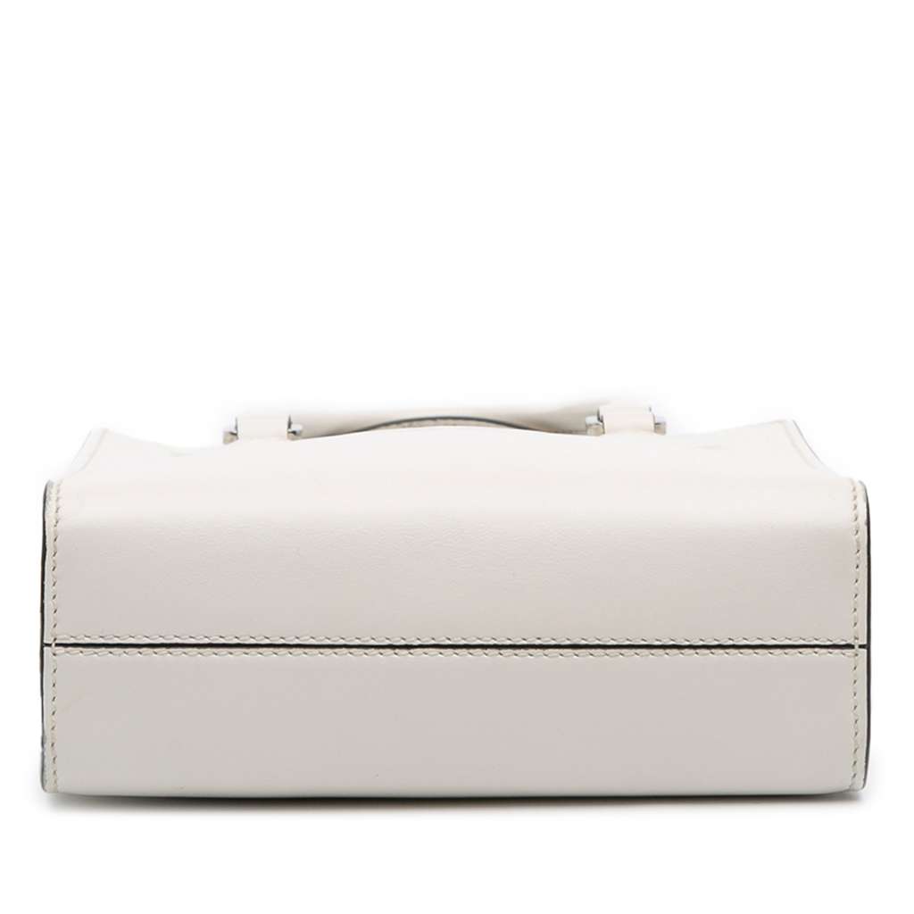 Prada Mini Soft Calf Logo Drill Satchel - Image 6
