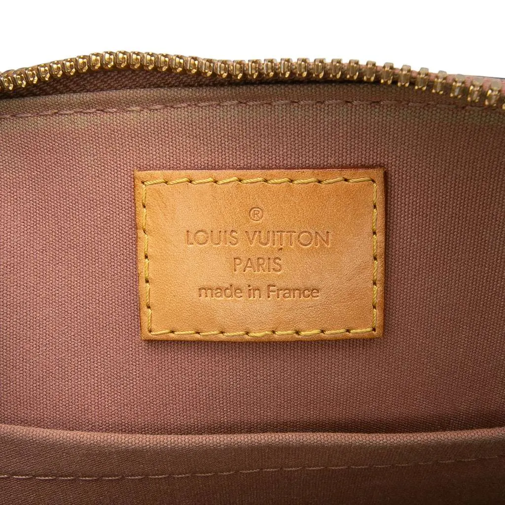 Louis Vuitton Monogram Vernis Alma BB Brown Leather Good - Box View
