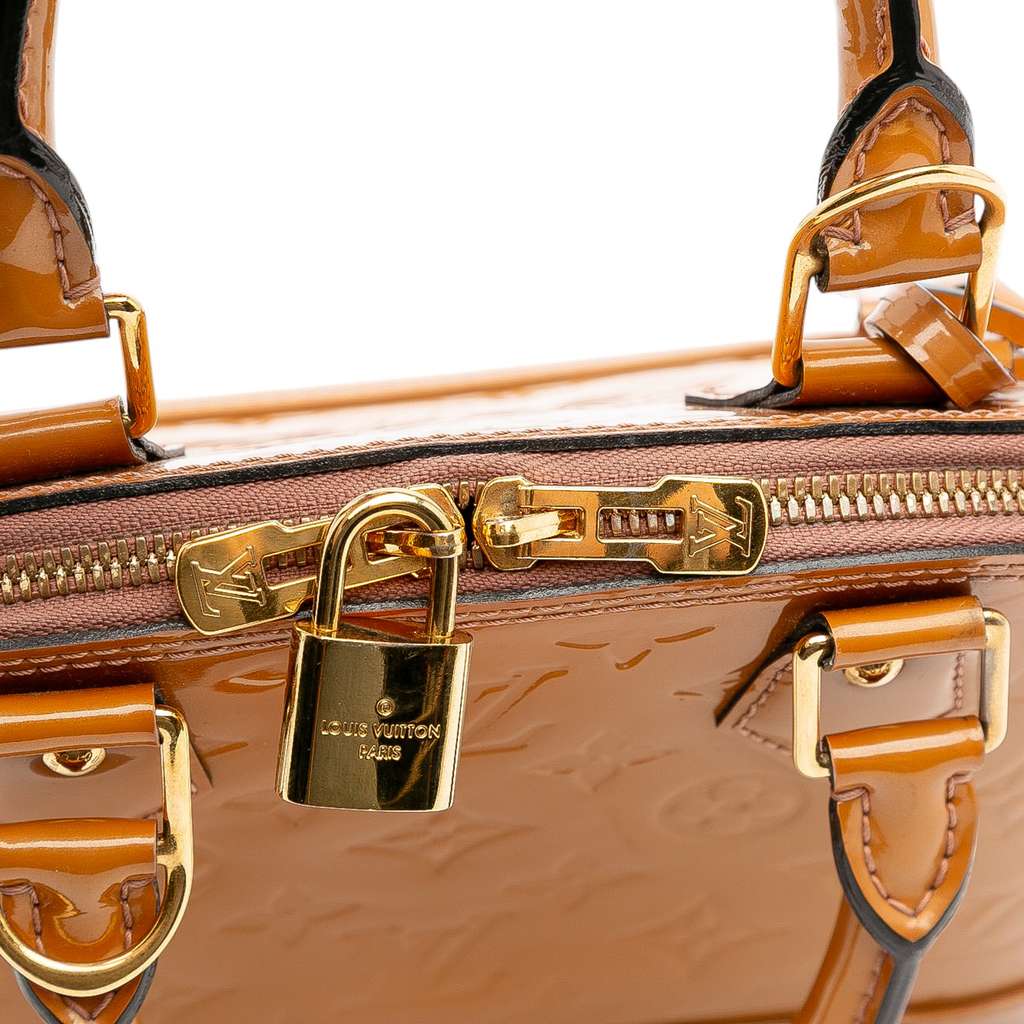 Louis Vuitton Monogram Vernis Alma BB - Image 10