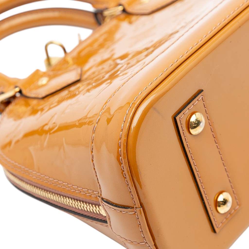 Louis Vuitton Monogram Vernis Alma BB - Image 11