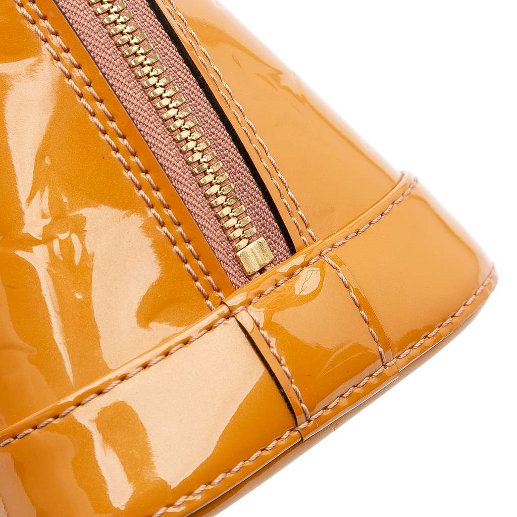 Louis Vuitton Monogram Vernis Alma BB - Image 12