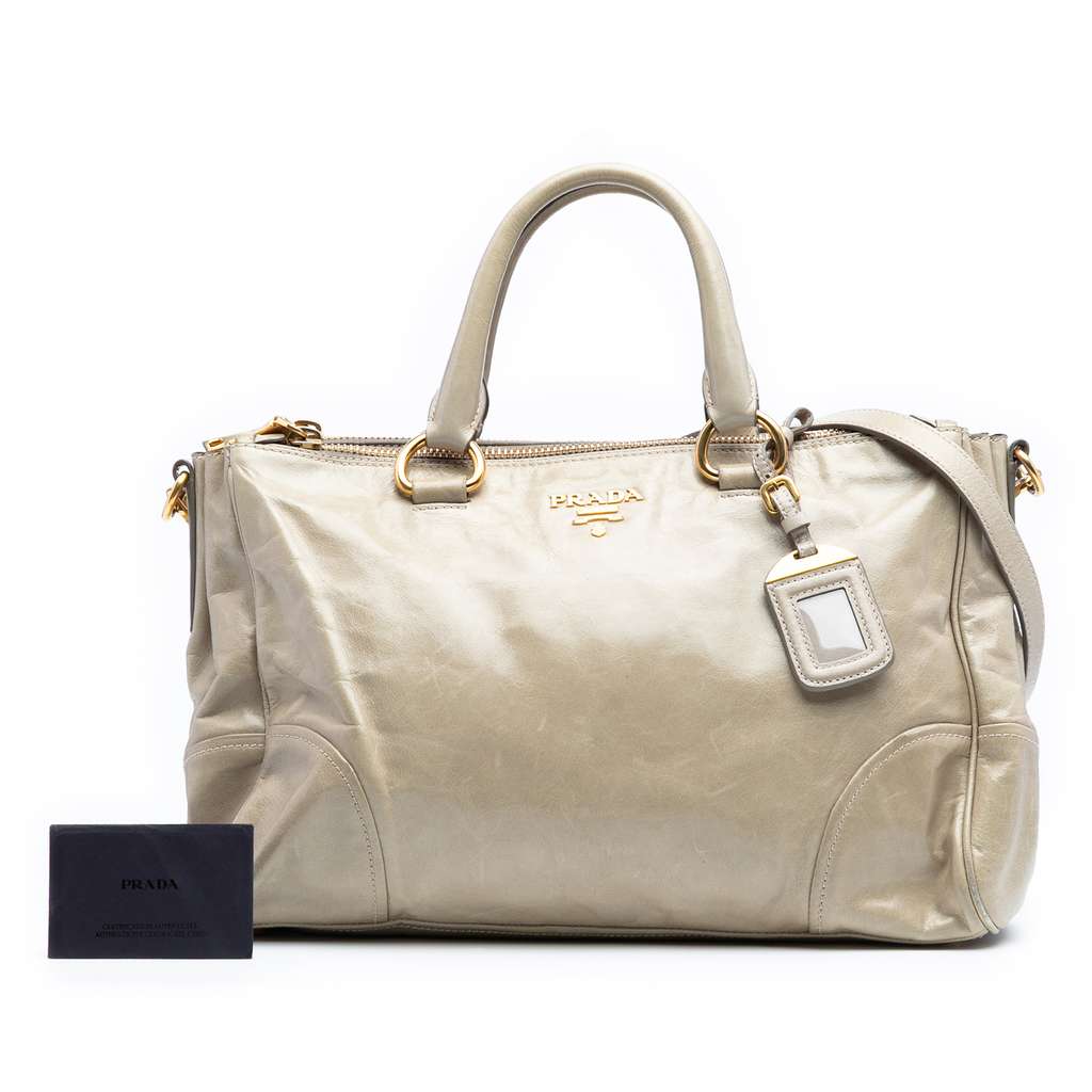 Prada Vitello Shine Satchel - Detail 2