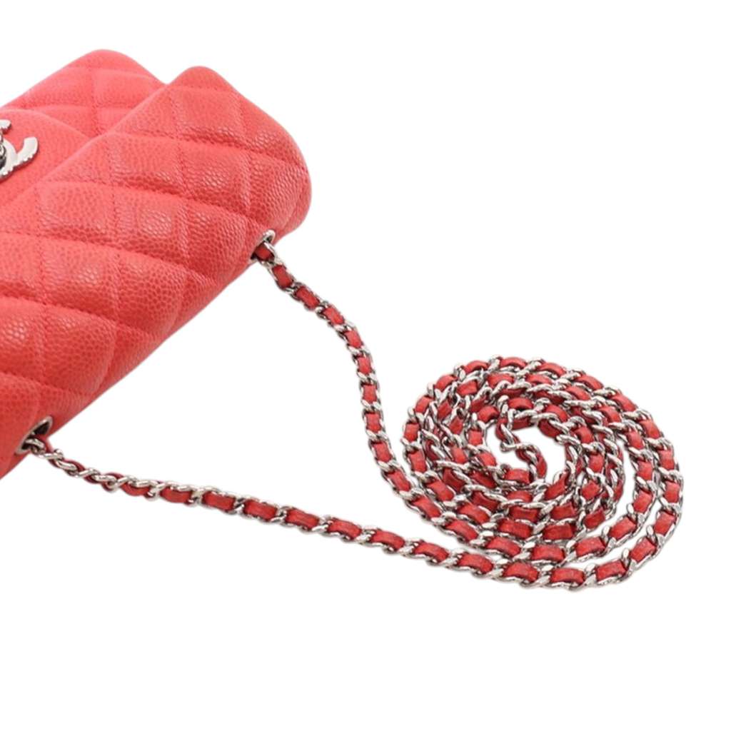 Chanel Extra Mini Rectangular Classic Caviar Single Flap - Image 13