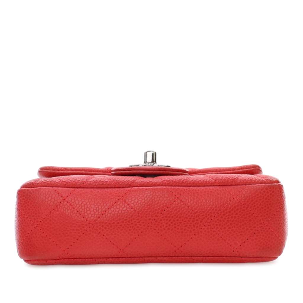 Chanel Extra Mini Rectangular Classic Caviar Single Flap - 4