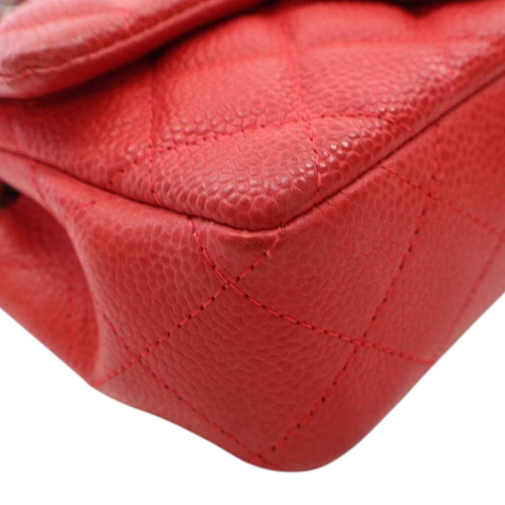 Chanel Extra Mini Rectangular Classic Caviar Single Flap - Image 11