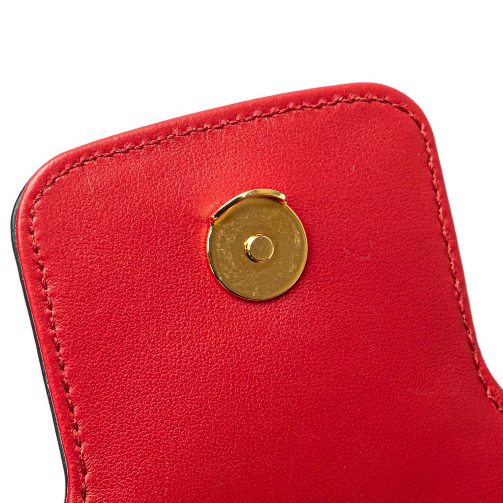 Prada Saffiano Pattina Chain Crossbody - Image 13