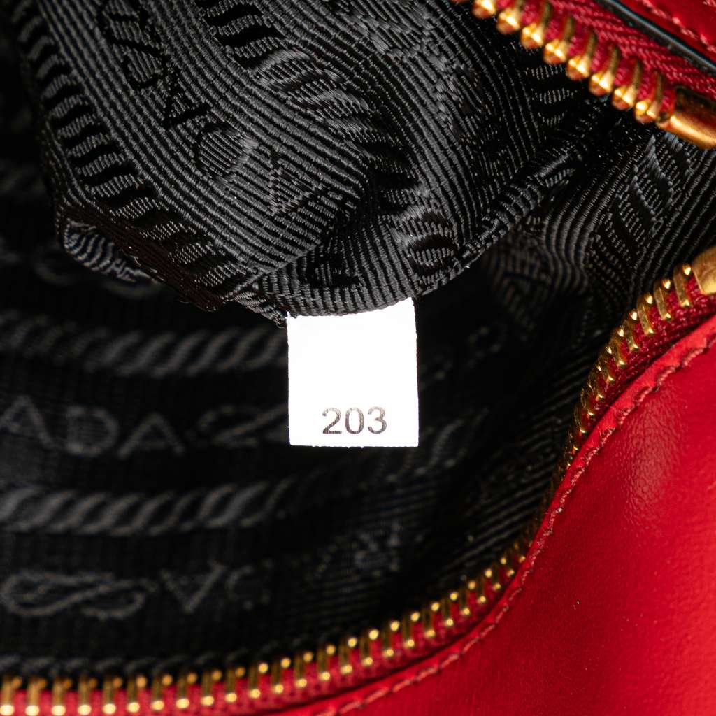 Prada Saffiano Pattina Chain Crossbody - Image 10