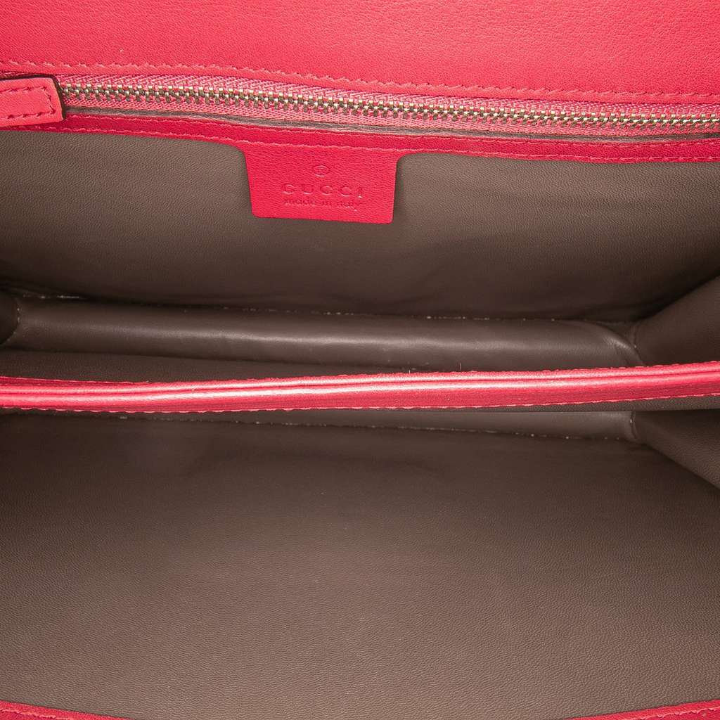 Gucci Medium Patent Dollar Interlocking G Crossbody - 4