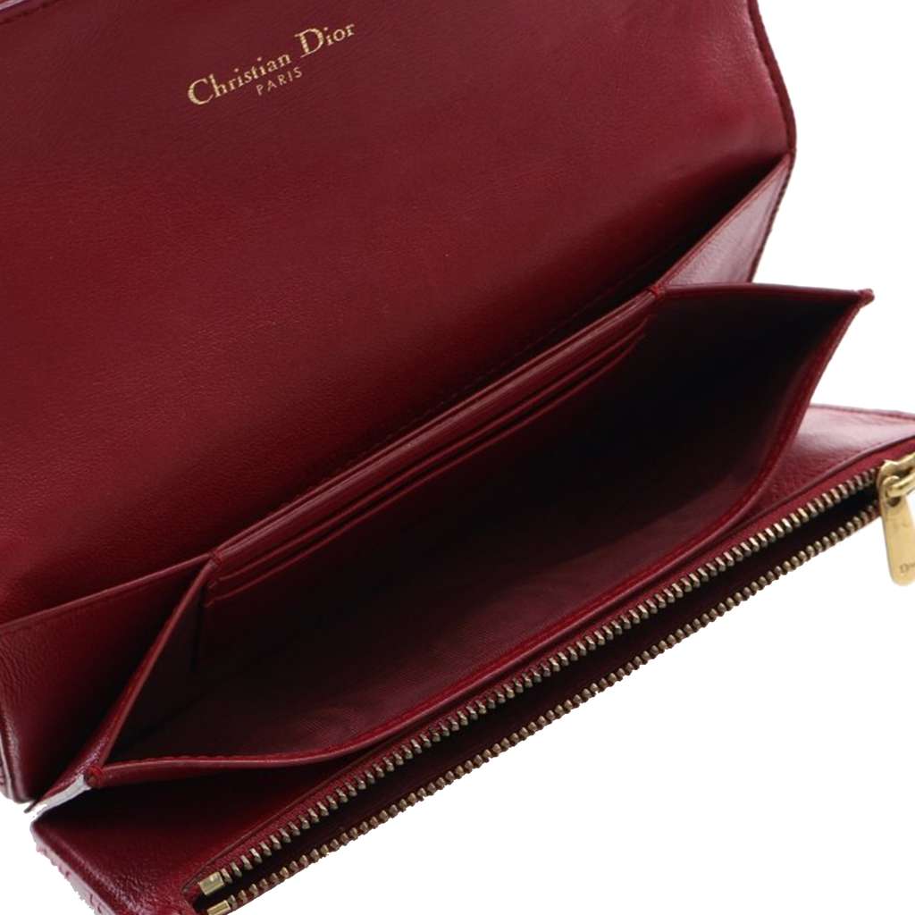Dior Lambskin Cannage DiorAddict Wristlet Clutch - Image 10