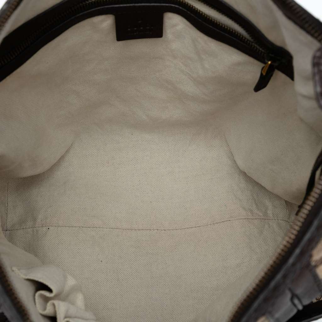 Gucci Medium GG Canvas Running Satchel - 4