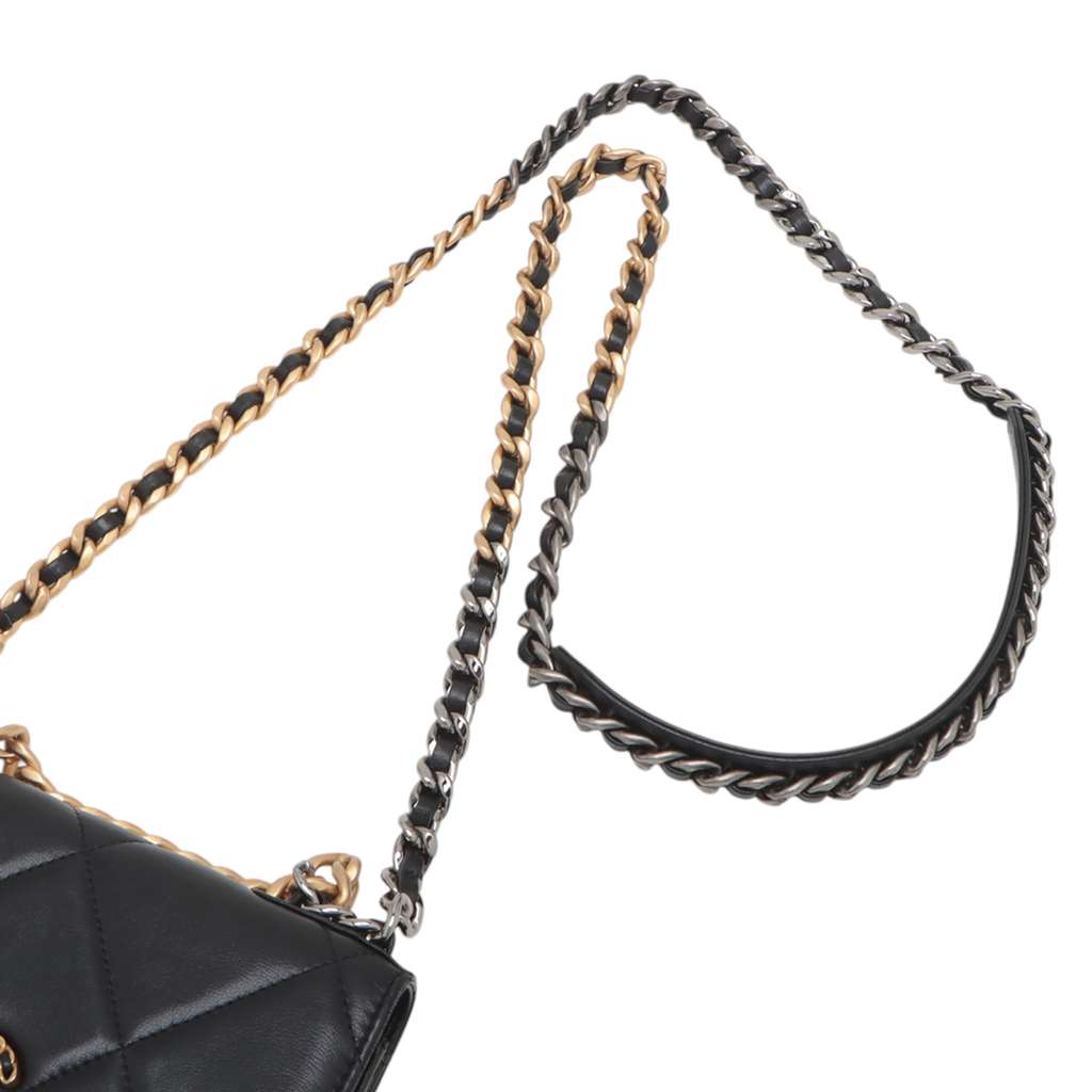 Chanel Quilted Lambskin 19 Wallet on Chain - Image 12