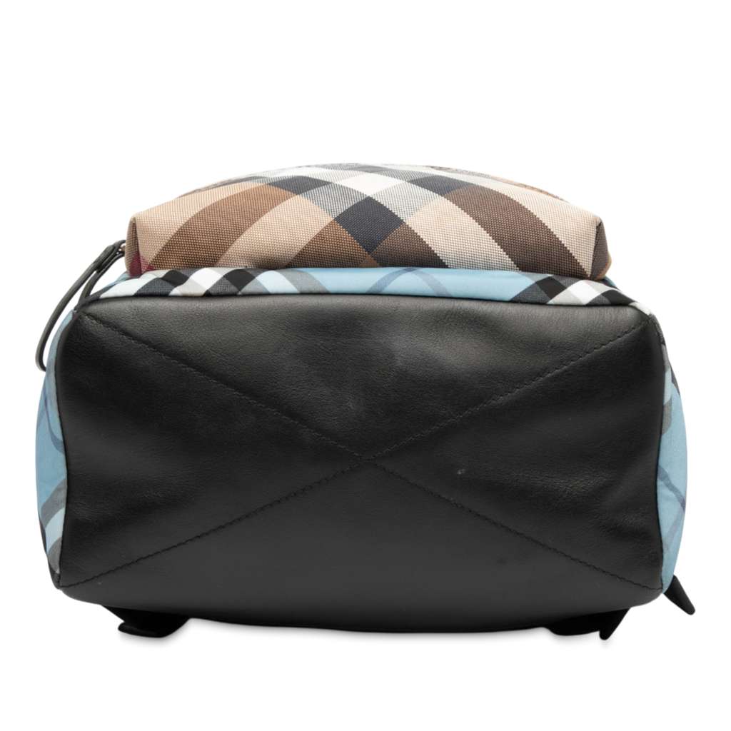 Burberry Supernova Check Canvas and Nylon Backpack - Image 6