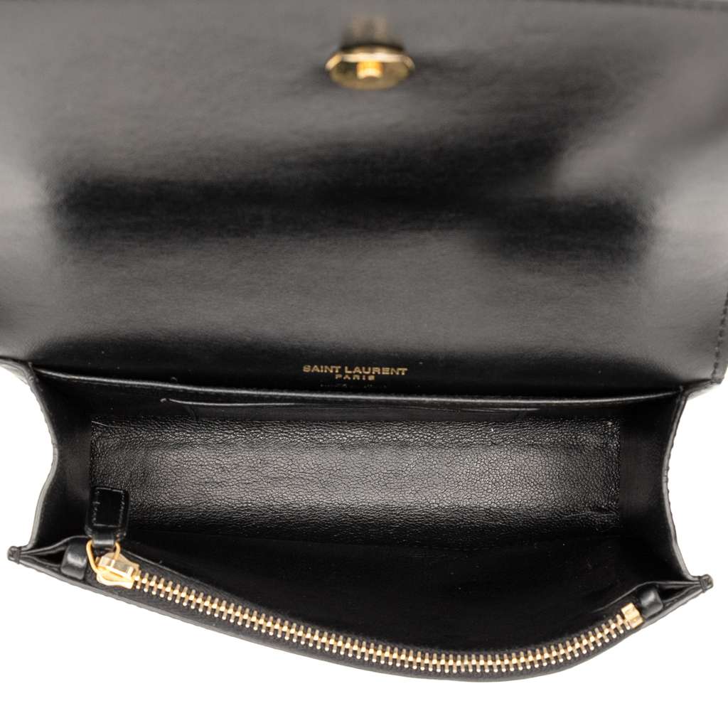 Saint Laurent Smooth Calfskin Monogram Kate Belt Bag - 4