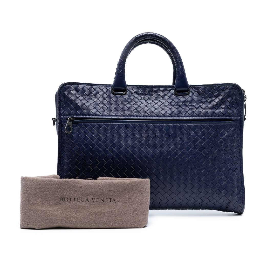 Bottega Veneta Nappa Intrecciato Business Bag - Image 10
