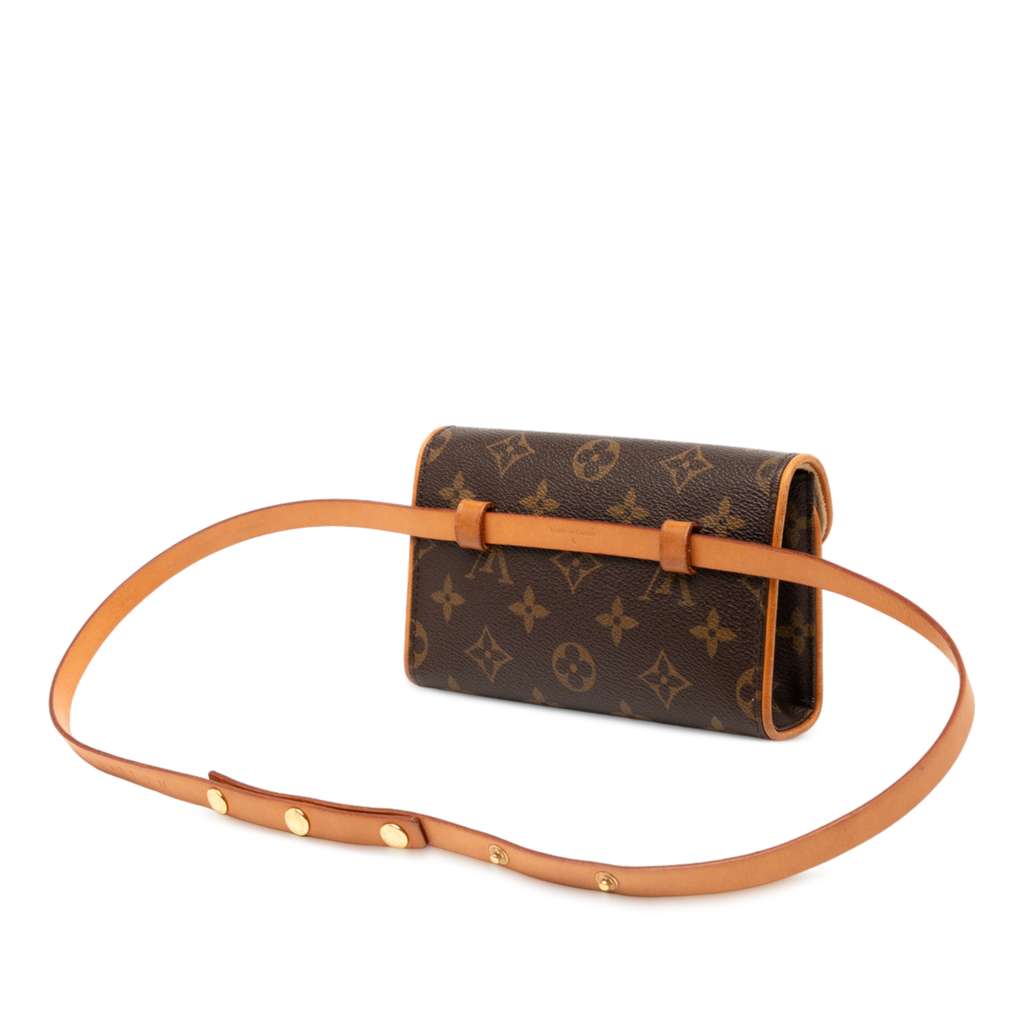 Louis Vuitton Monogram Pochette Florentine - Back view