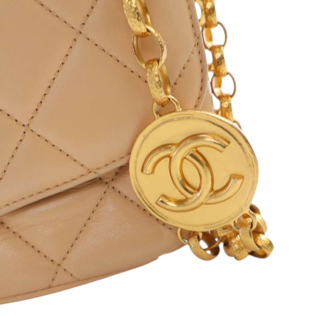 Chanel Medium Quilted Lambskin CC Coin Flap - Image 11