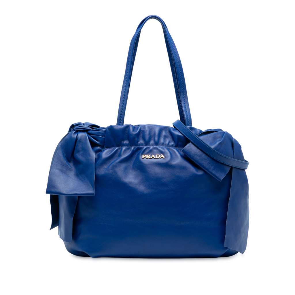 Prada Nappa Antique Bow Satchel