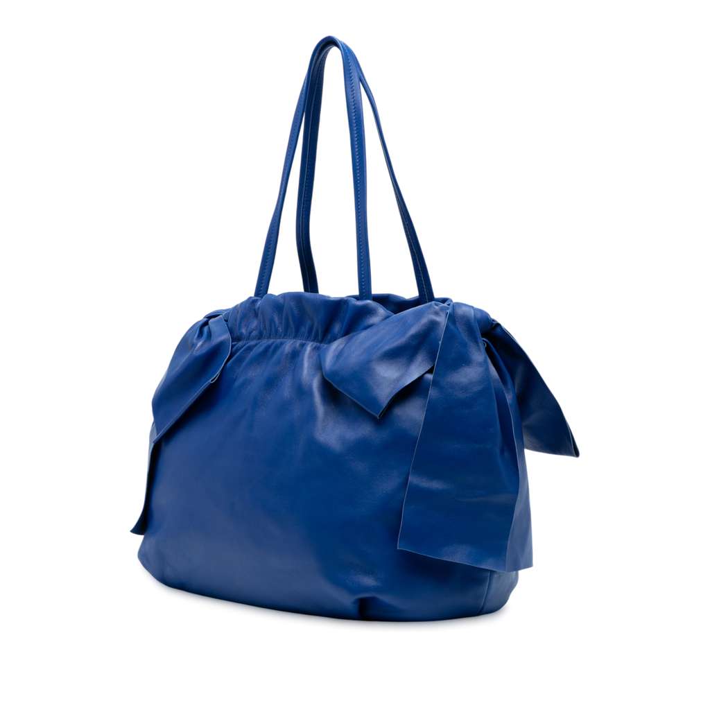 Prada Nappa Antique Bow Satchel - Back view